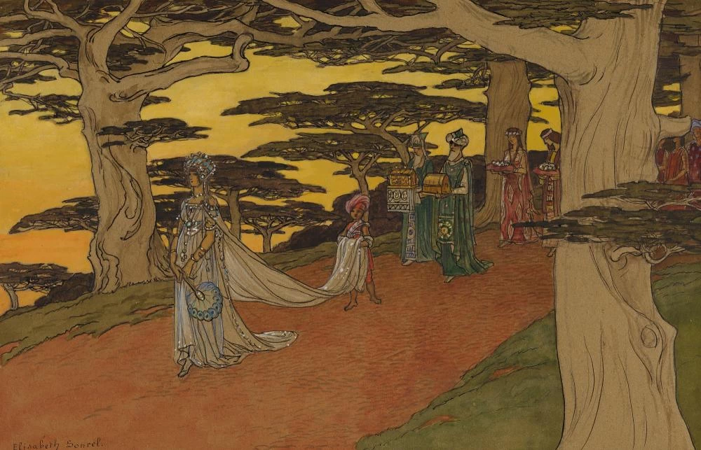 Elisabeth Sonrel - Un corteo nuziale